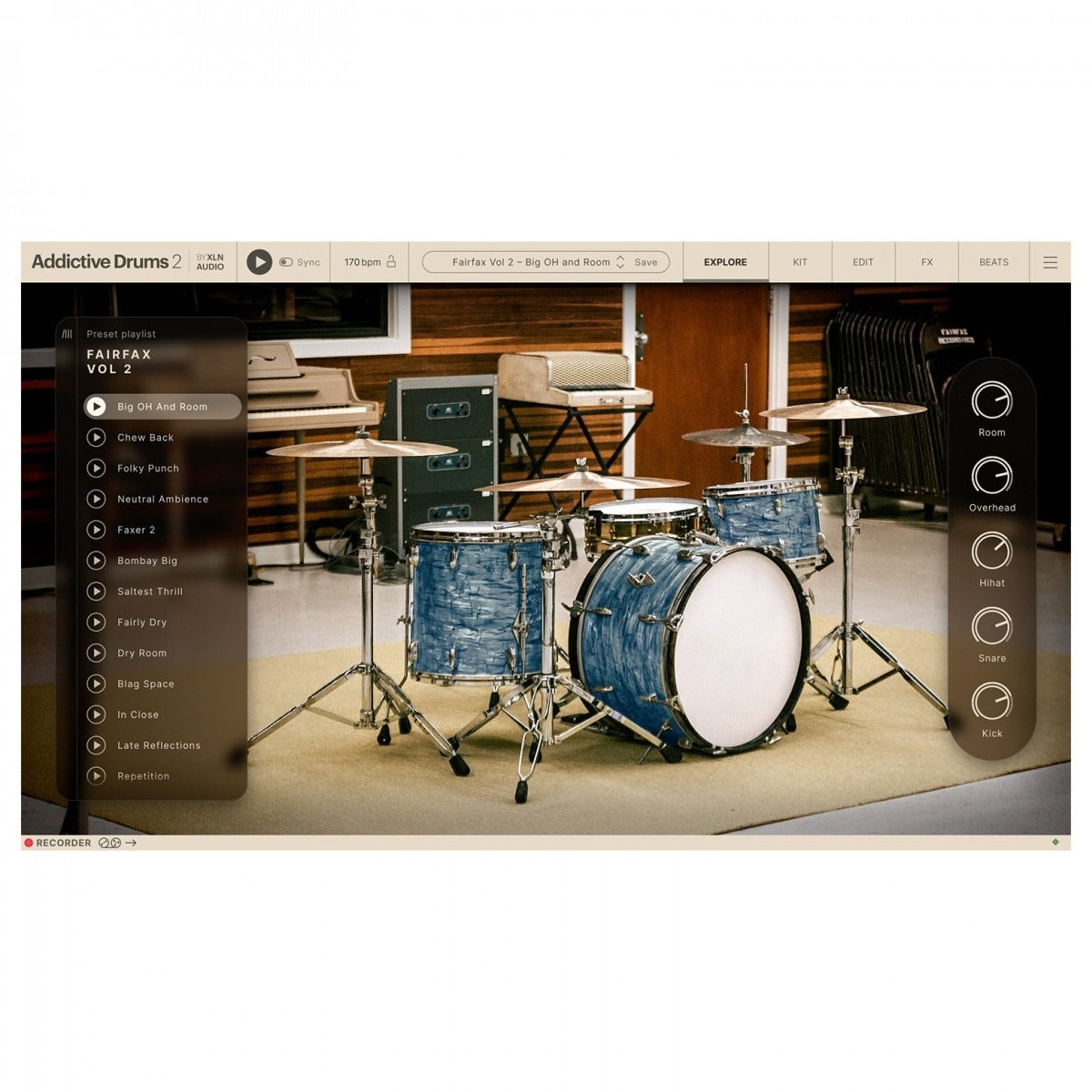XLN Addictive Drums 2 Fairfax Vol 2