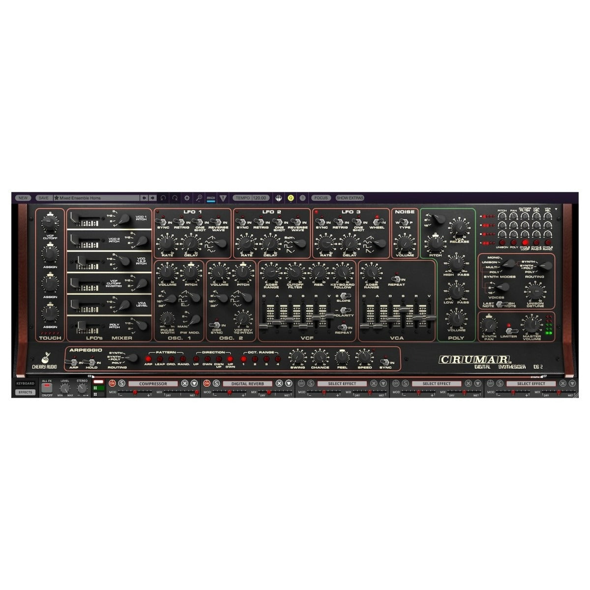 Cherry Audio Crumar DS-2